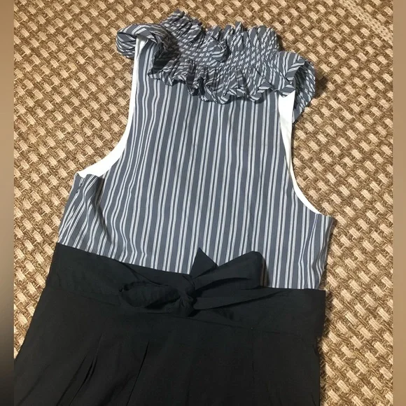 BCBG Maxazria Women’s Size 12 Sleeveless Ruffle Knee Length Dress - Picture 7 of 12